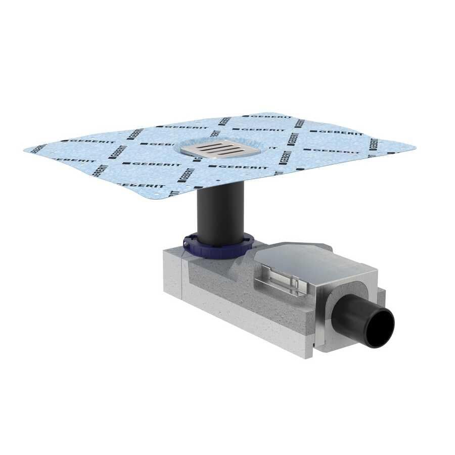 Geberit Yer süzgeci sifon seti, min 90 mm yükseklik - 154.050.00.1