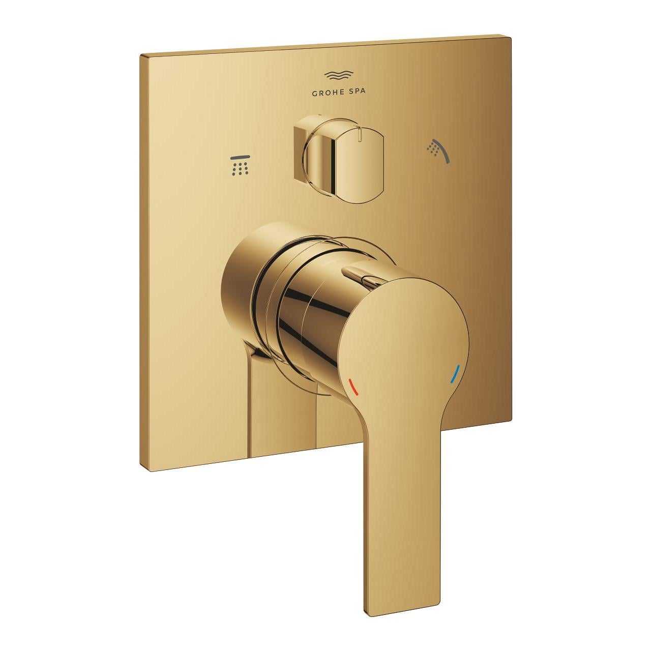 Grohe Allure Ankastre Banyo Bataryası (3 Yollu, Sıva Üstü Grubu), Parlak Altın 29176GL1
