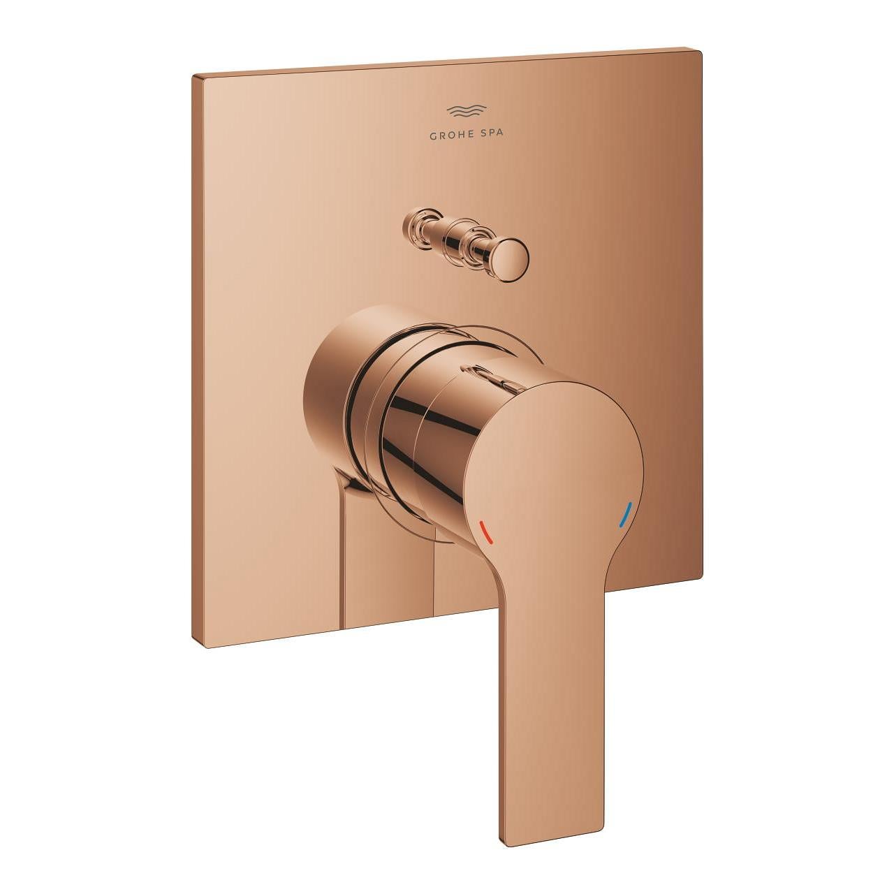 Grohe Allure Ankastre Banyo/Duş Bataryası, Parlak Bakır 19315DA1