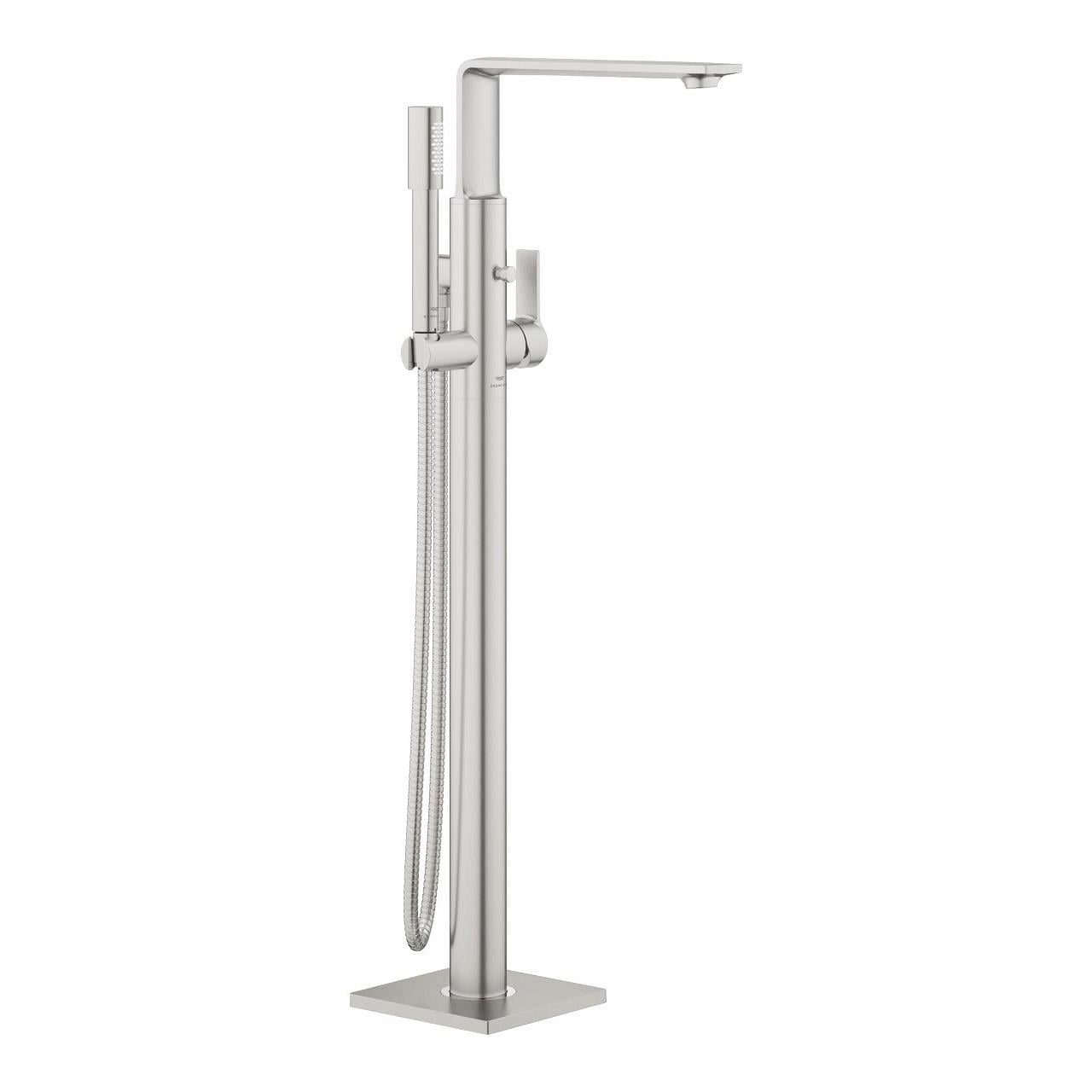 Grohe Allure Ankastre Yerden Küvet Bataryası (Sıva Üstü Grubu), Paslanmaz Çelik 25222DC1