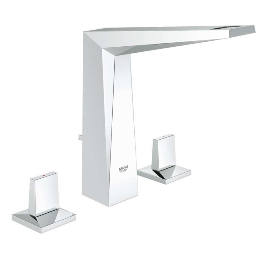 Grohe Allure Brilliant 3 Delikli Lavabodan Ankastre Lavabo Bataryası Sifon Kumandalı Krom  20342000 - 20342000