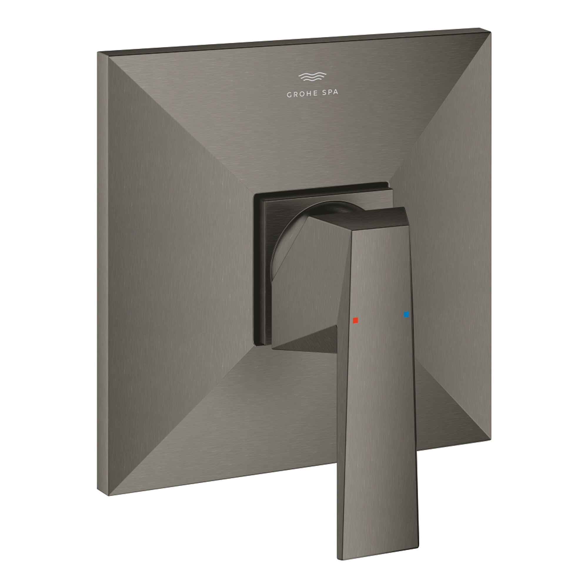 Grohe Allure Brilliant Ankastre Duş Bataryası (Sıva Üstü Grubu) Fırçalı Sert Grafit 24277AL0