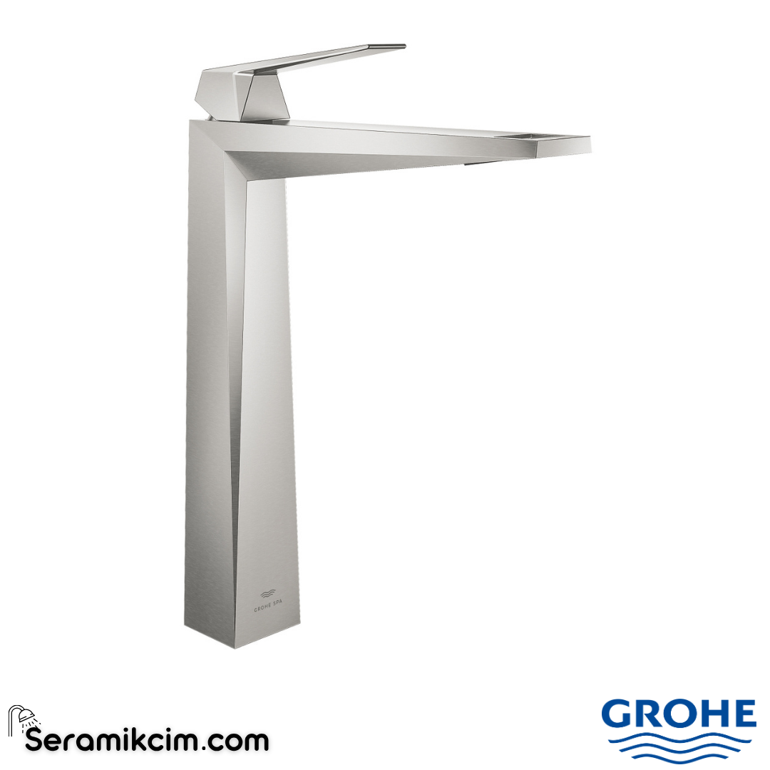 Grohe Allure Brilliant Çanak Lavabo Bataryası, Paslanmaz Çelik 24346DC0 - 24346DC0