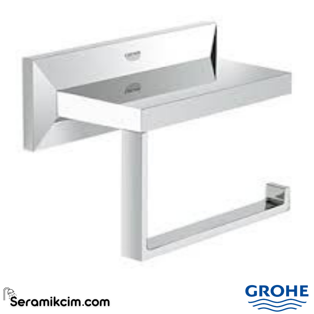 Grohe Allure Brilliant Kapaksız Tuvalet Kağıtlığı Krom 40898000 - 40898000