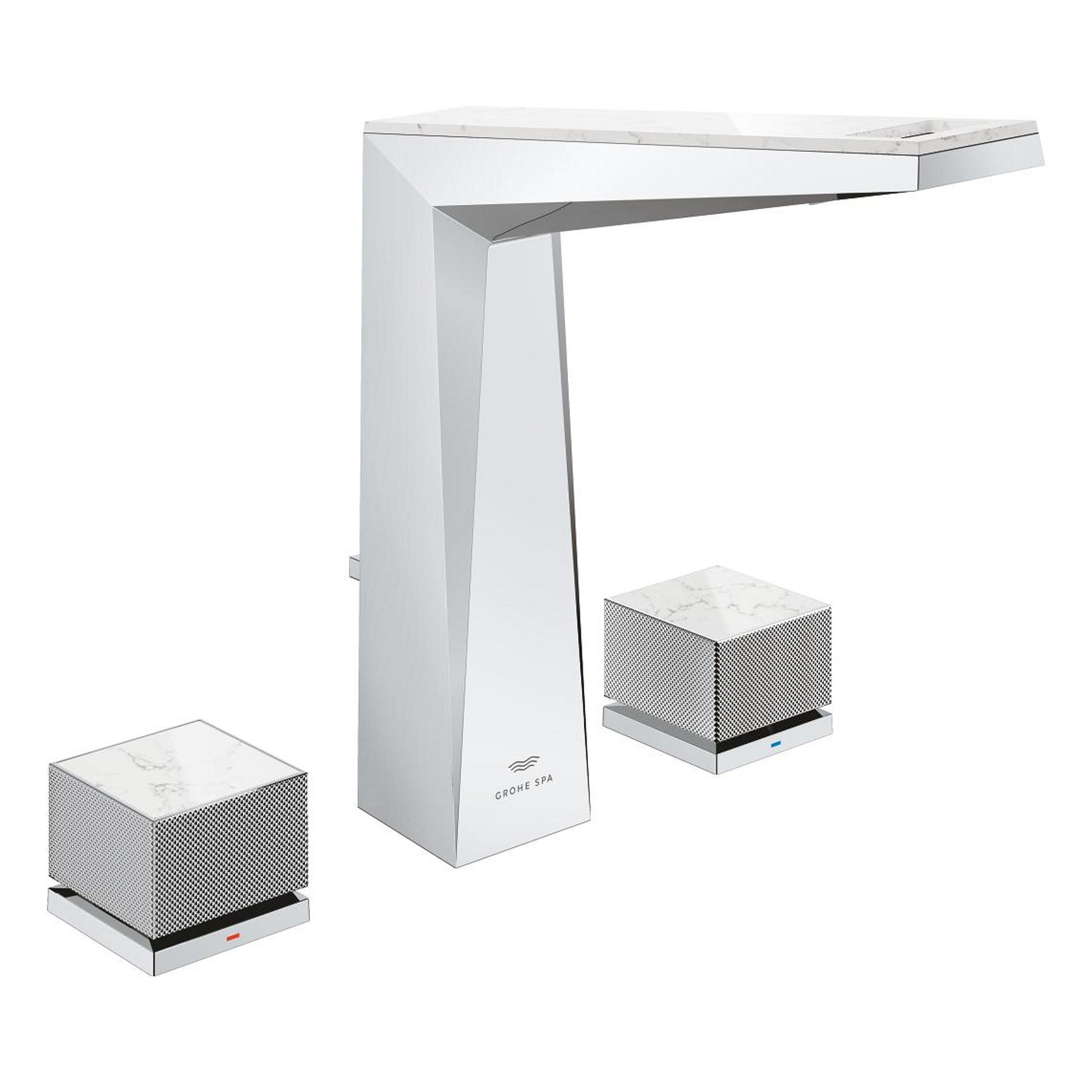 Grohe Allure Brilliant Private Collection 3 Delikli Lavabo Bataryası L Boy Krom 20671000