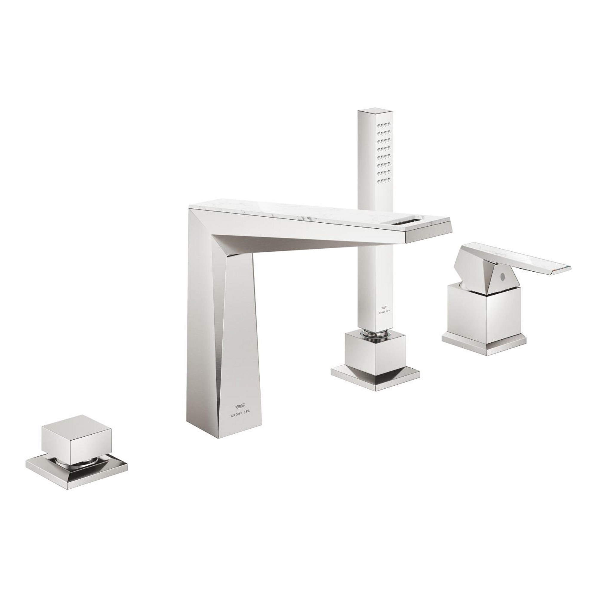 Grohe Allure Brilliant Private Collection 4 Delikli Küvet Bataryası Seti Paslanmaz Çelik 29525DC0