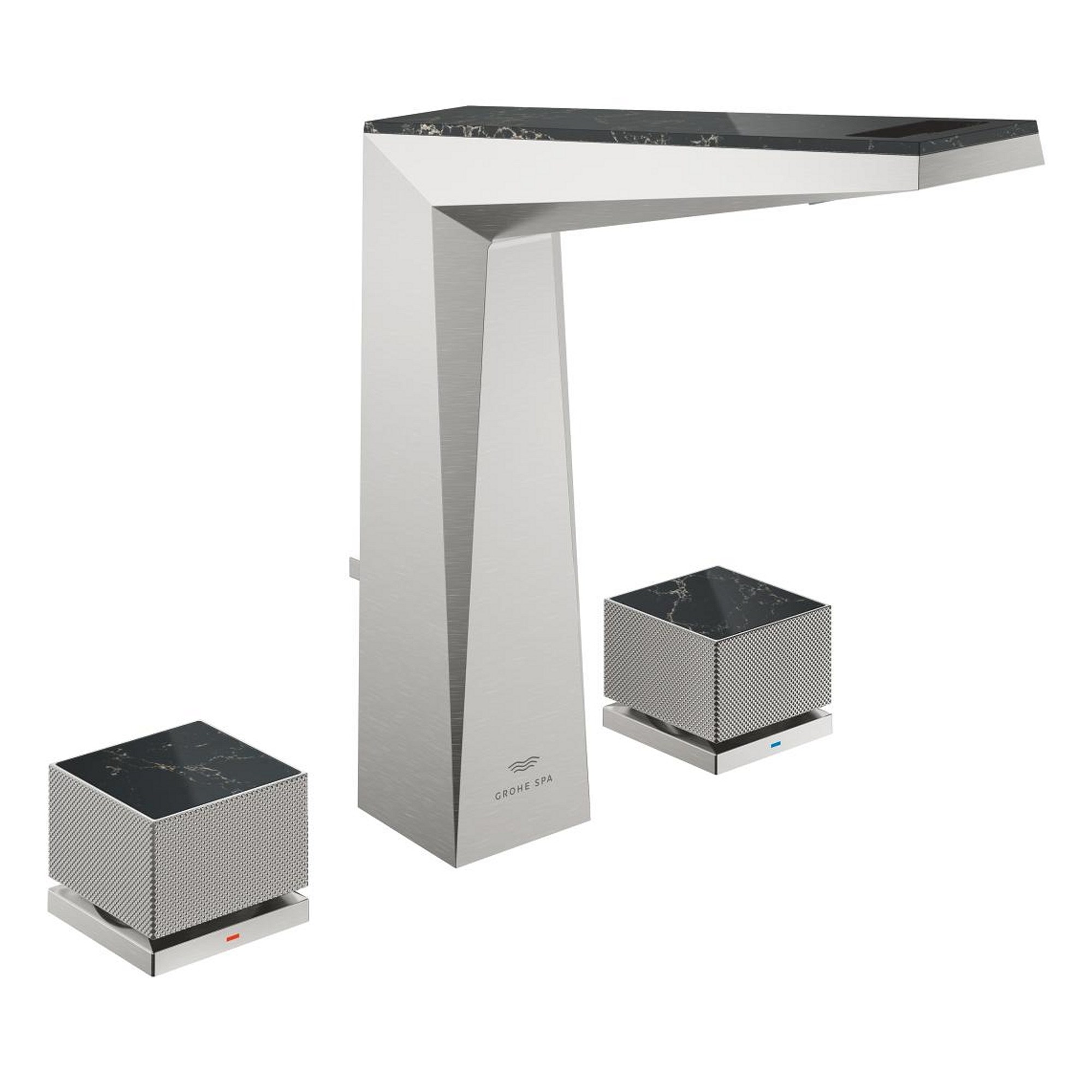 Grohe Allure Brilliant Private Collection 3 Delikli Lavabo Bataryası L Boy Paslanmaz Çelik 20672DC0