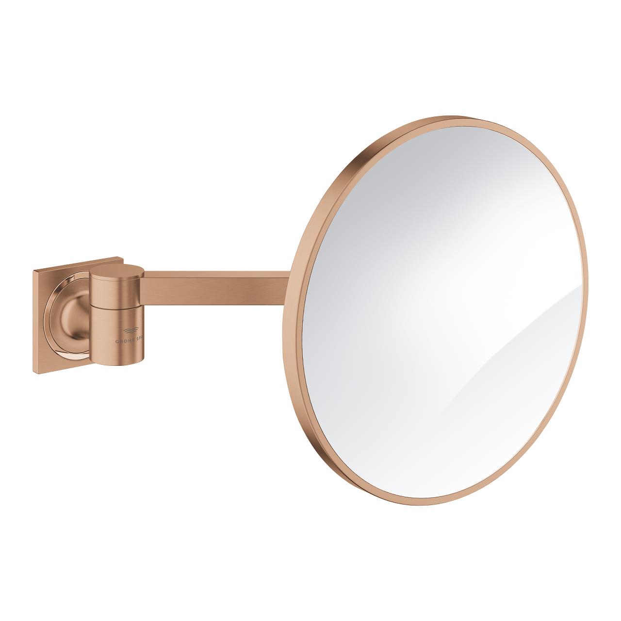 Grohe Allure Makyaj ve Tıraş Aynası, Fırçalı Bakır 40967DL1