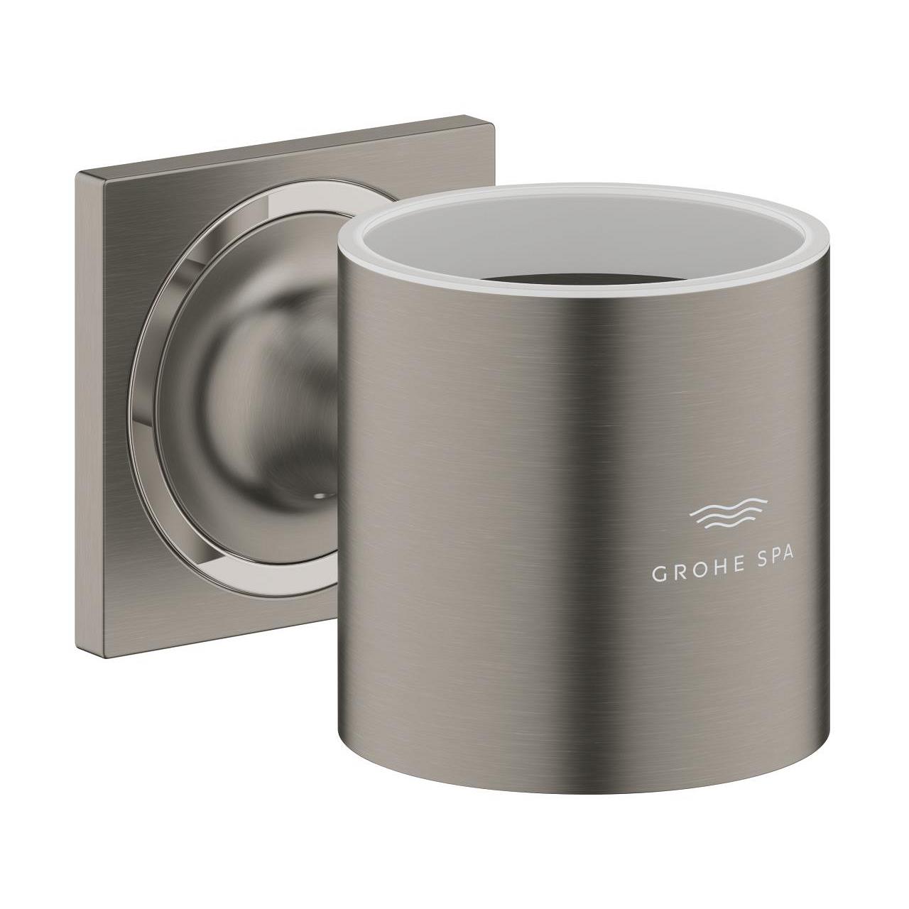 Grohe Allure Sabunluk Ve Diş Fırçalık Tutacağı, Fırçalı Sert Grafit 40278AL1