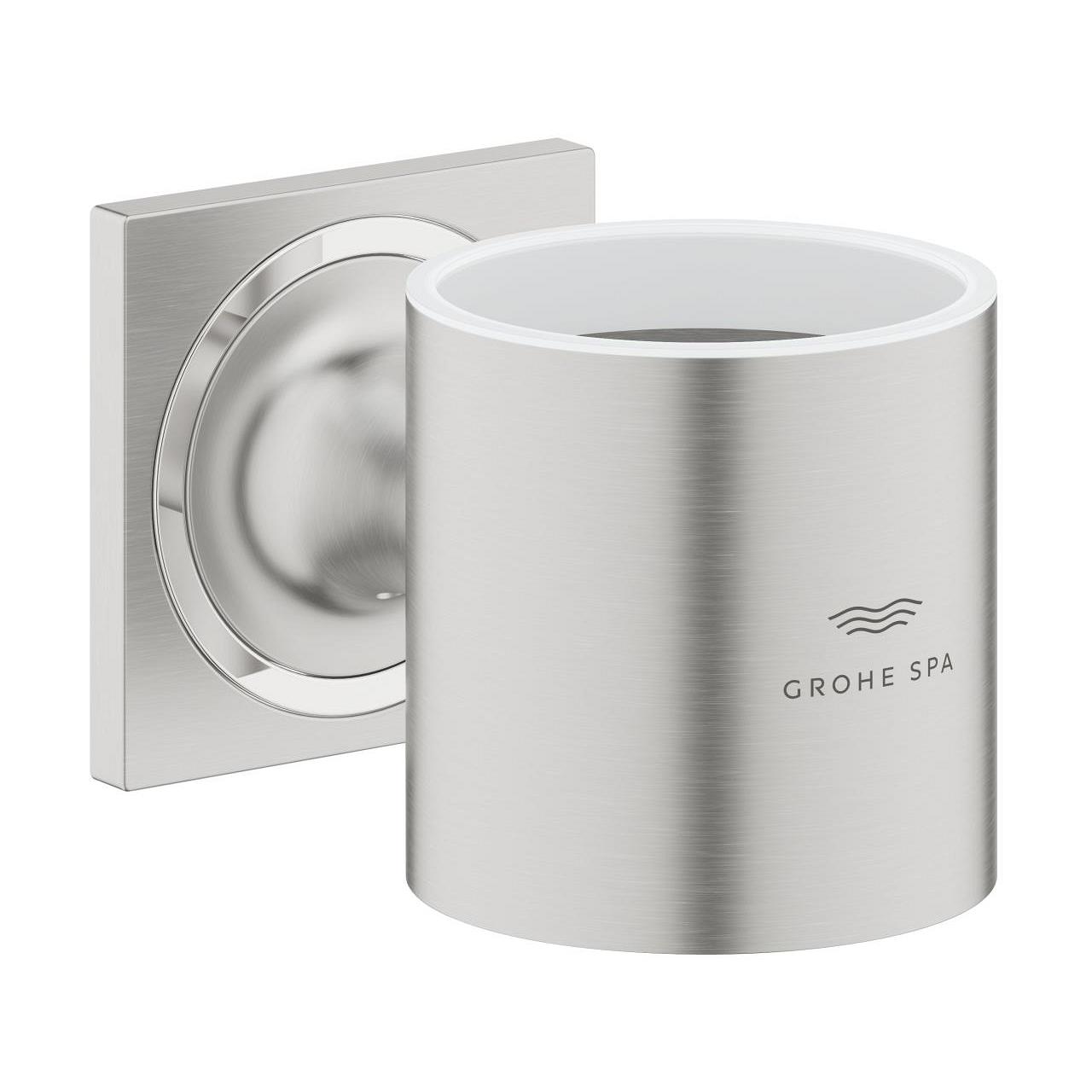 Grohe Allure Sabunluk Ve Diş Fırçalık Tutacağı, Paslanmaz Çelik 40278DC1