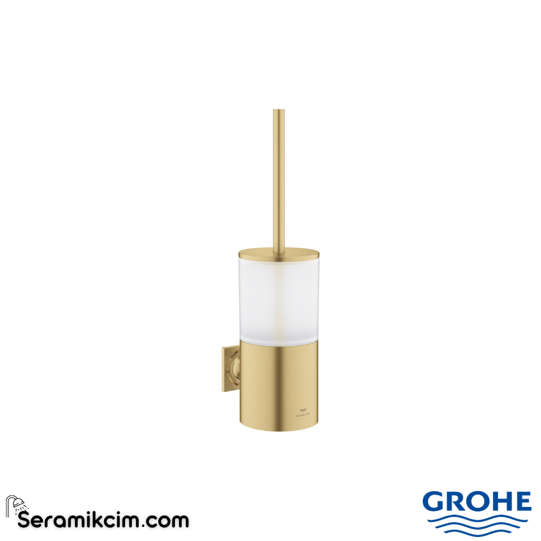 Grohe Allure Tuvalet Fırçalığı, Fırçalı Altın 40340GN1 - 40340GN1
