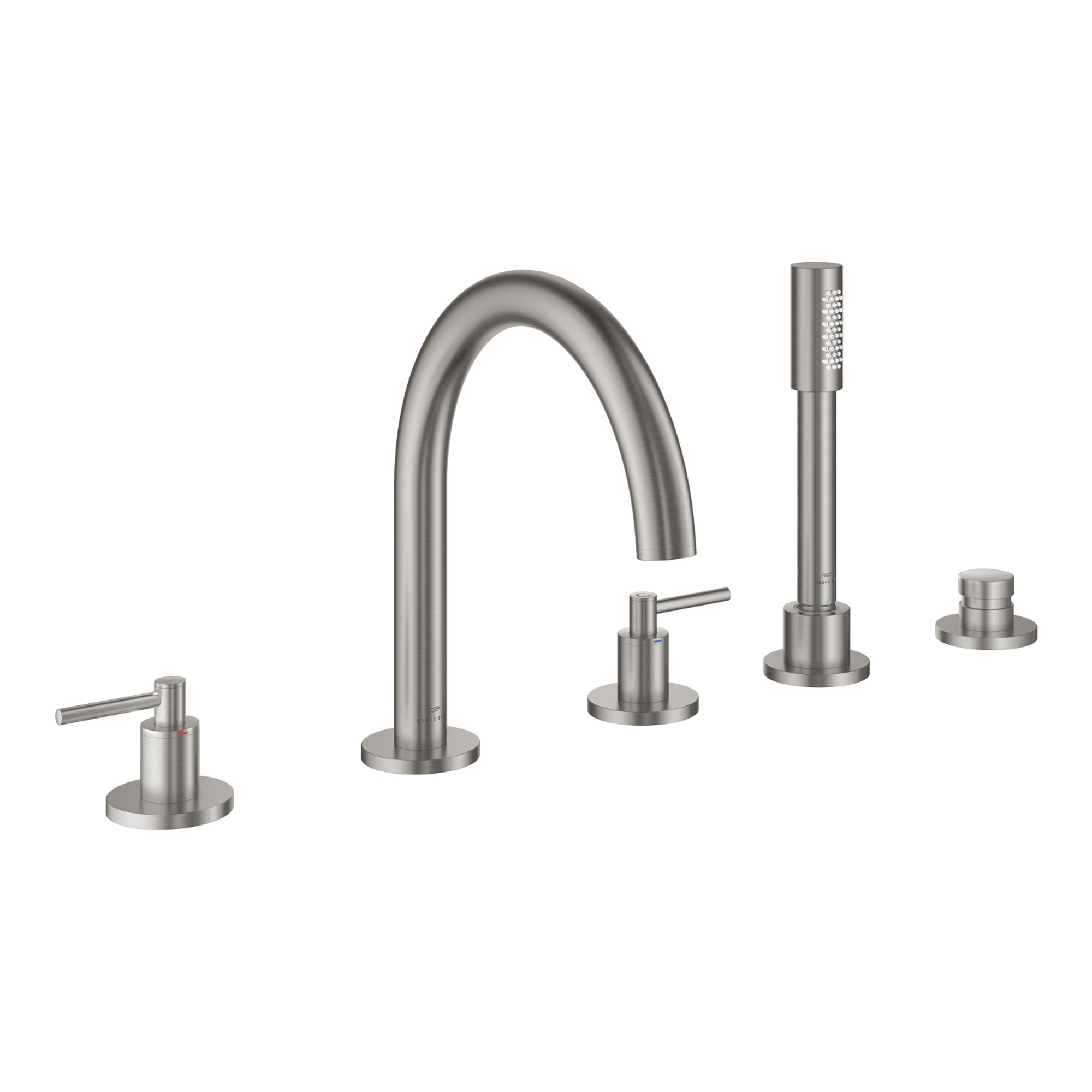 Grohe Atrio 5 Delikli Banyo Bataryası Seti Paslanmaz Çelik 29407DC0