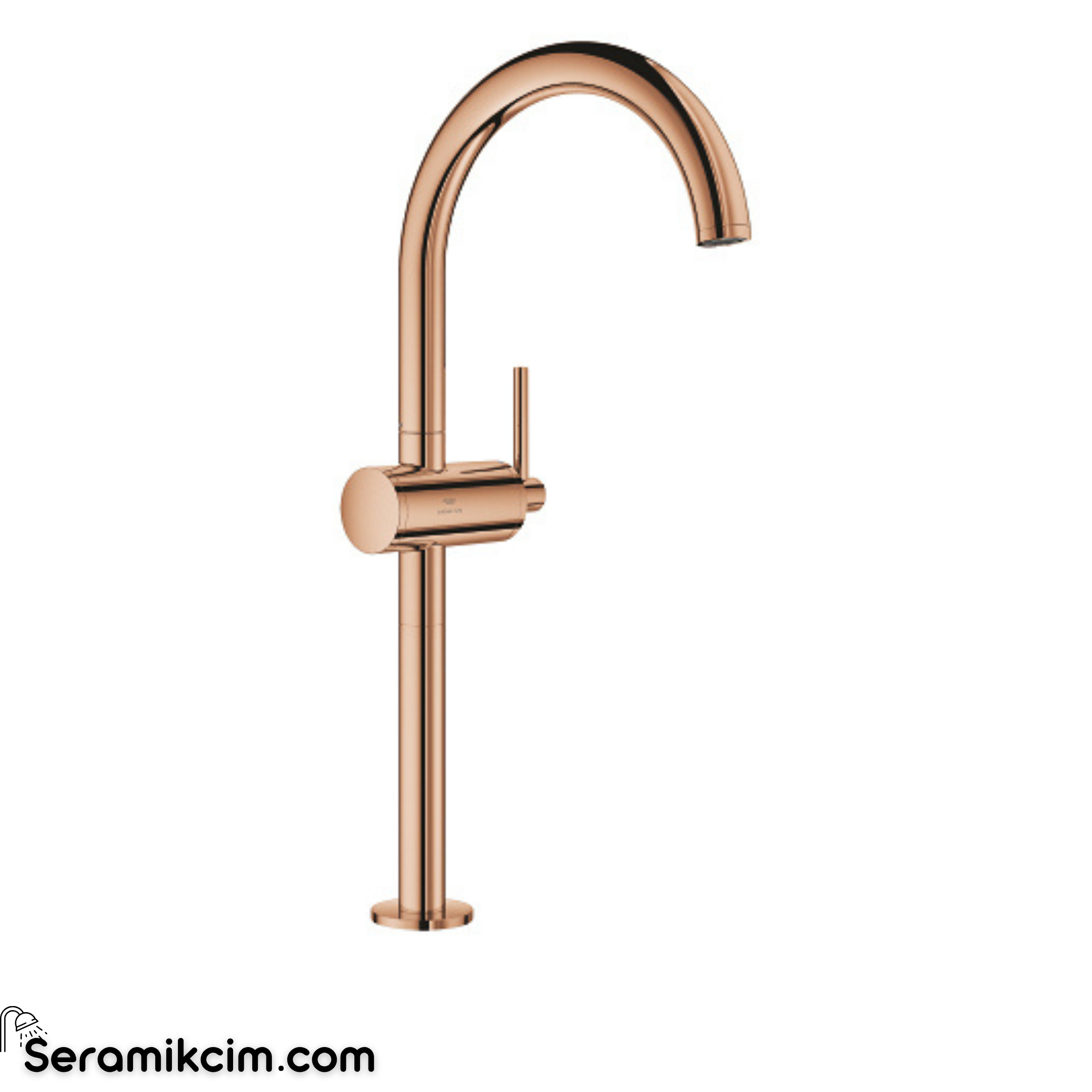 Grohe Atrio Çanak Lavabo Bataryası, Parlak Bakır 24365DA0