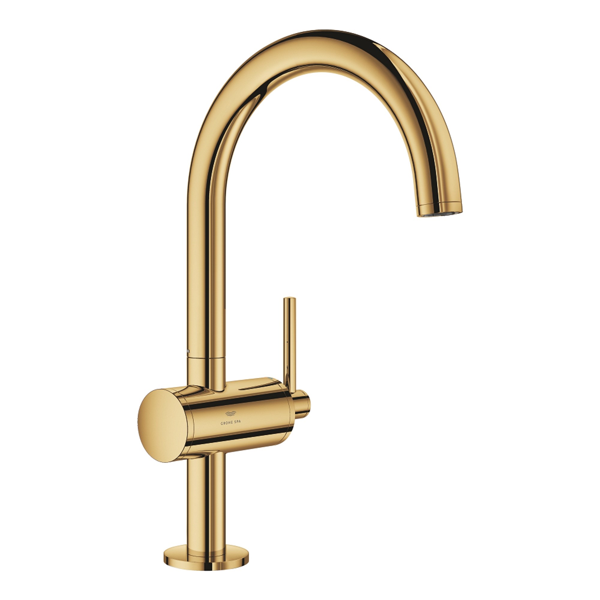 Grohe Atrio Lavabo Bataryası L Boy Parlak Altın 24362GL0