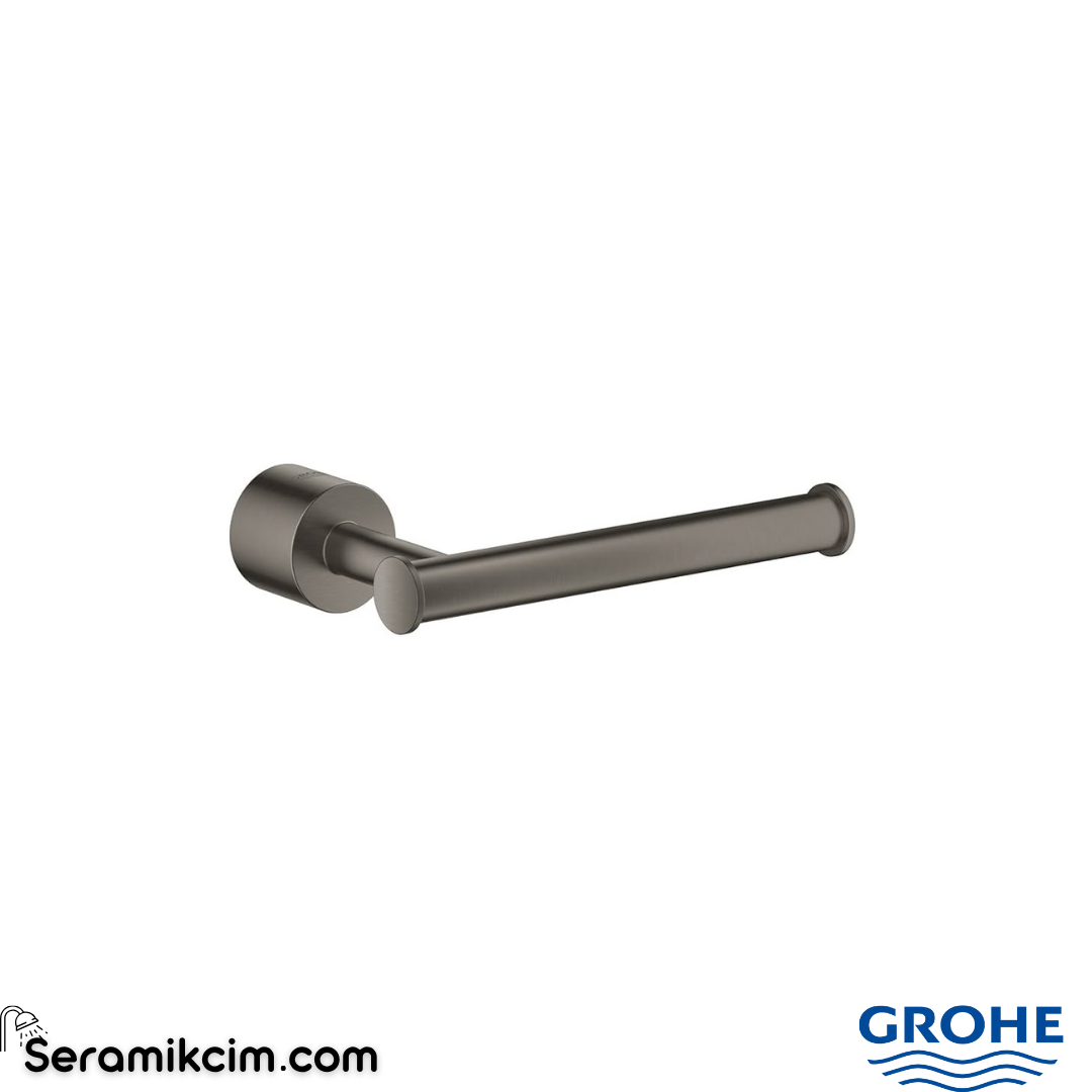 Grohe Atrio Tuvalet Kağıtlığı, Fırçalı Sert Grafit 40313AL3