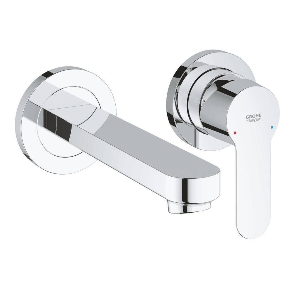 Grohe BauEdge İki delikli ankastre lavabo bataryası krom 20474000 - 20474000