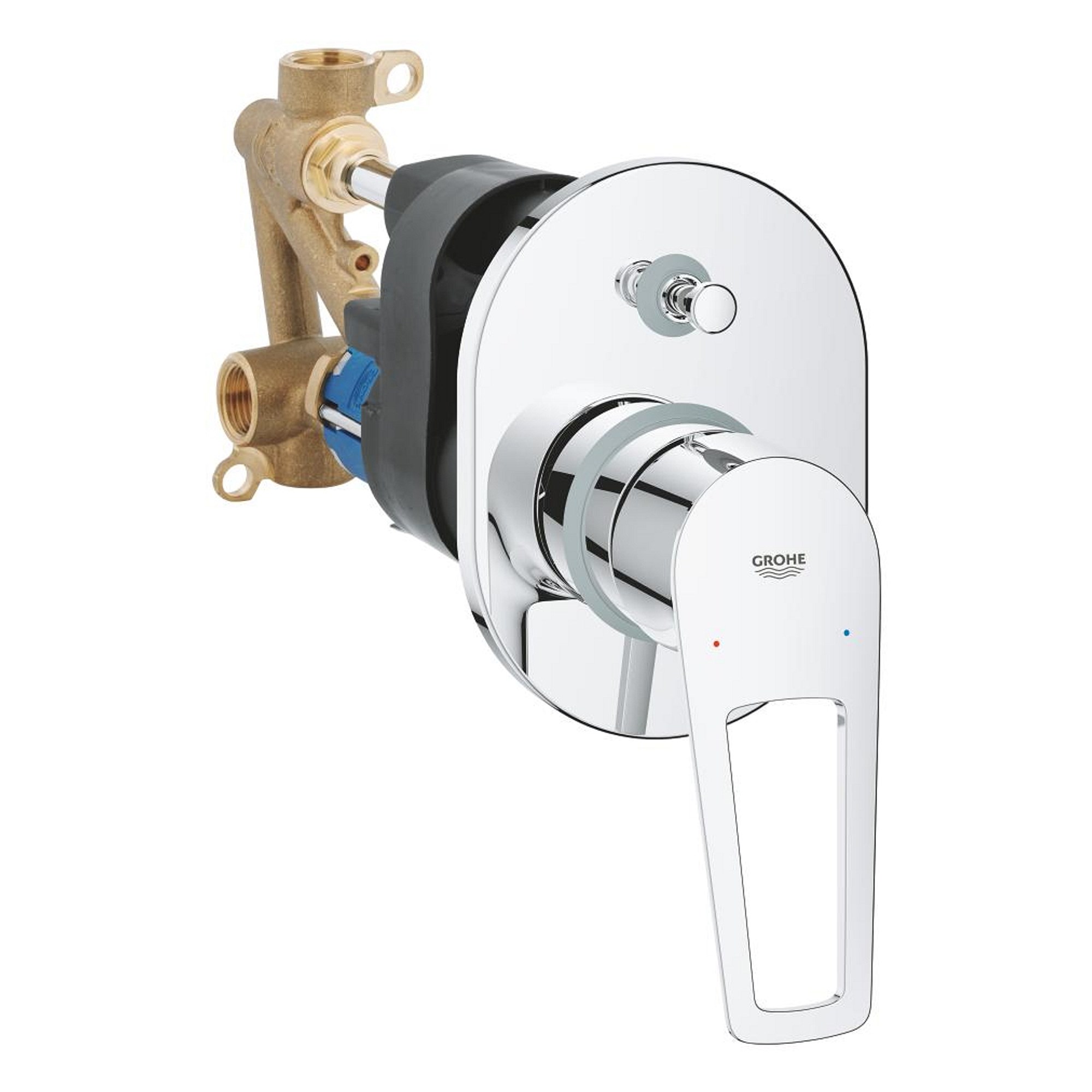 Grohe BauLoop Ankastre Banyo Duş Bataryası Krom 29041001