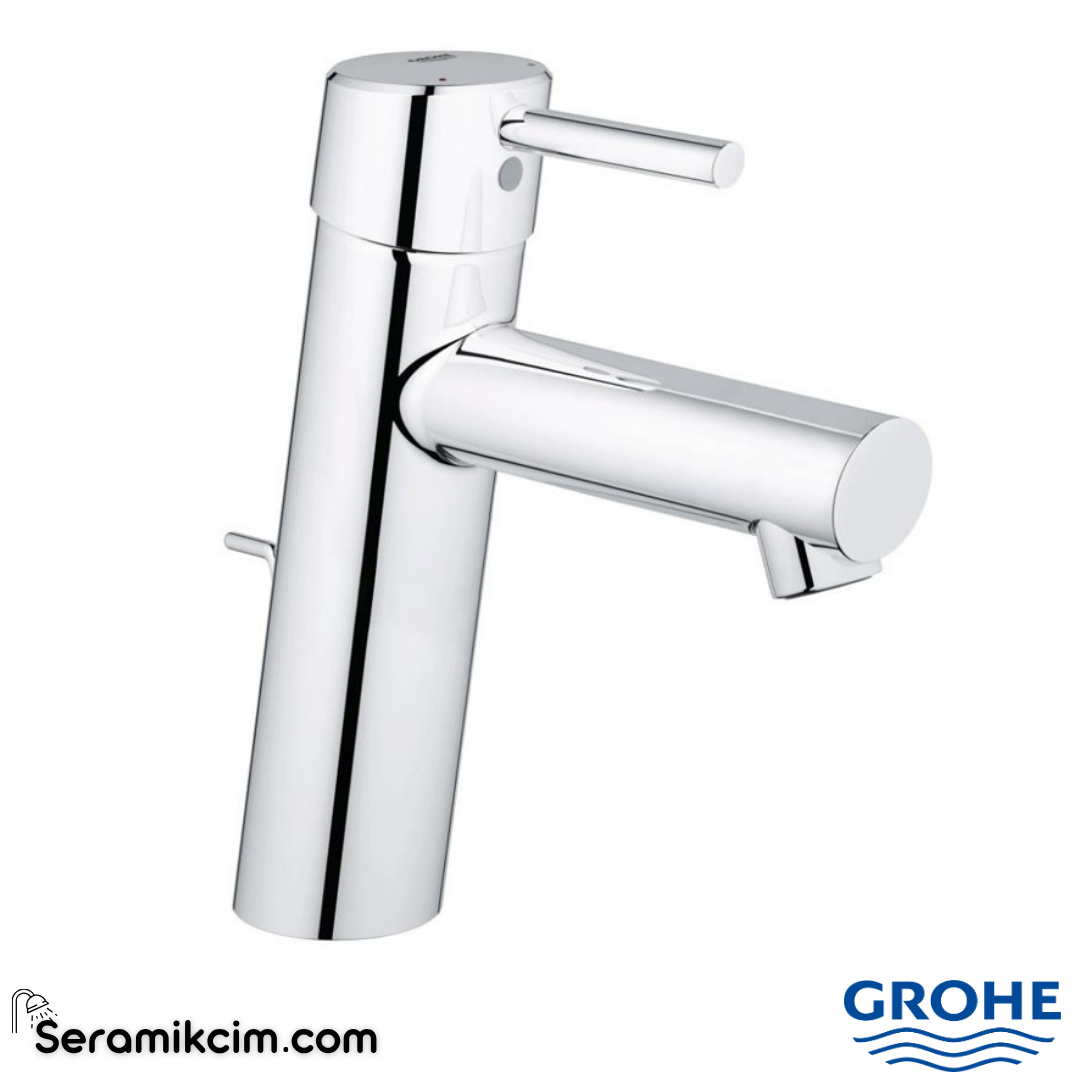 Grohe Concetto Sifon Kumandalı Lavabo Bataryası Krom 23450001 - 23450001
