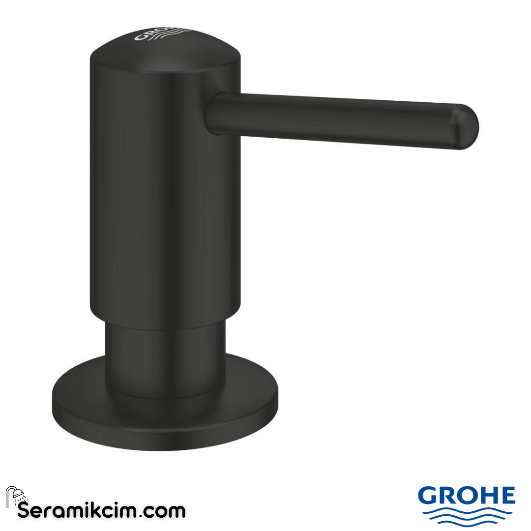 Grohe Contemporary Tezgahaltı Sıvı Sabunluk, Mat Siyah 1021652430