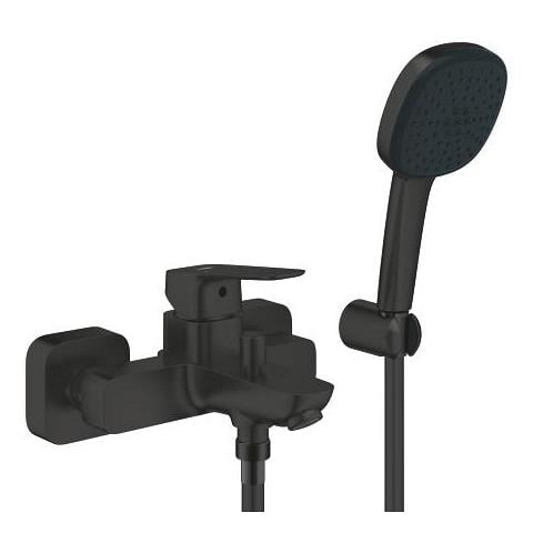 Grohe Cubeo Banyo Bataryası ve El Duşu Takımı, Mat Siyah 1018142430