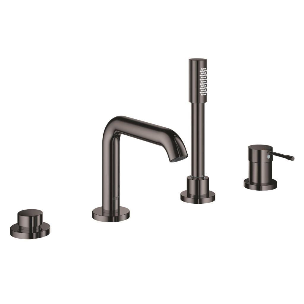 Grohe Essence 4 Delikli Küvet Bataryası (Sıva Üstü Grubu) Sert Grafit 19578A01 - 19578A01