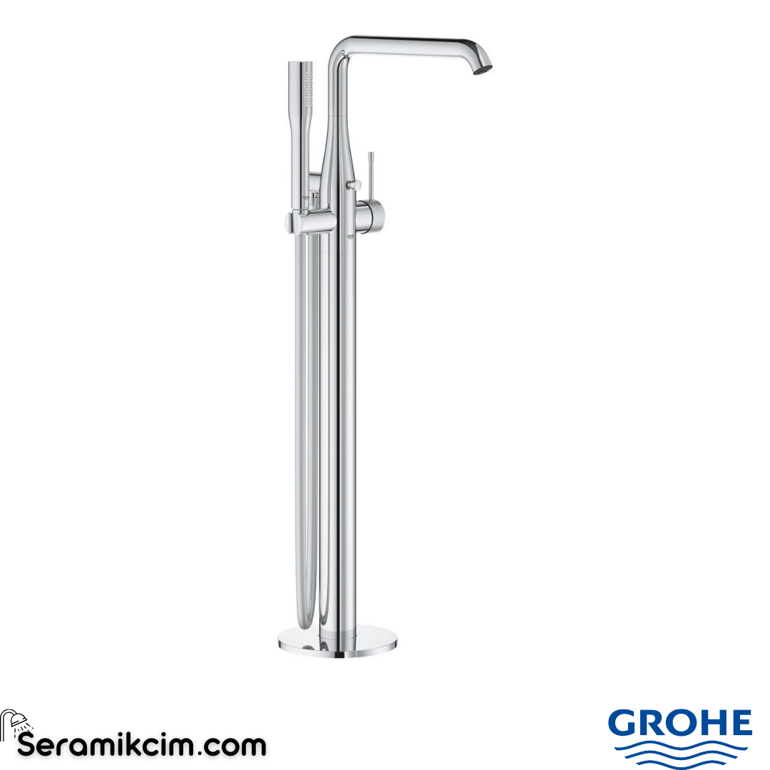 Grohe Essence Küvet Bataryası Yerden Krom 25248PF1
