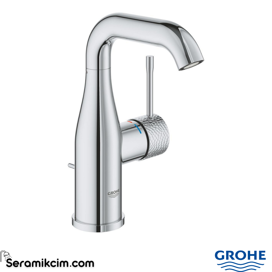 Grohe Essence Lavabo Bataryası Sifon Kumandalı Krom 24173PF1