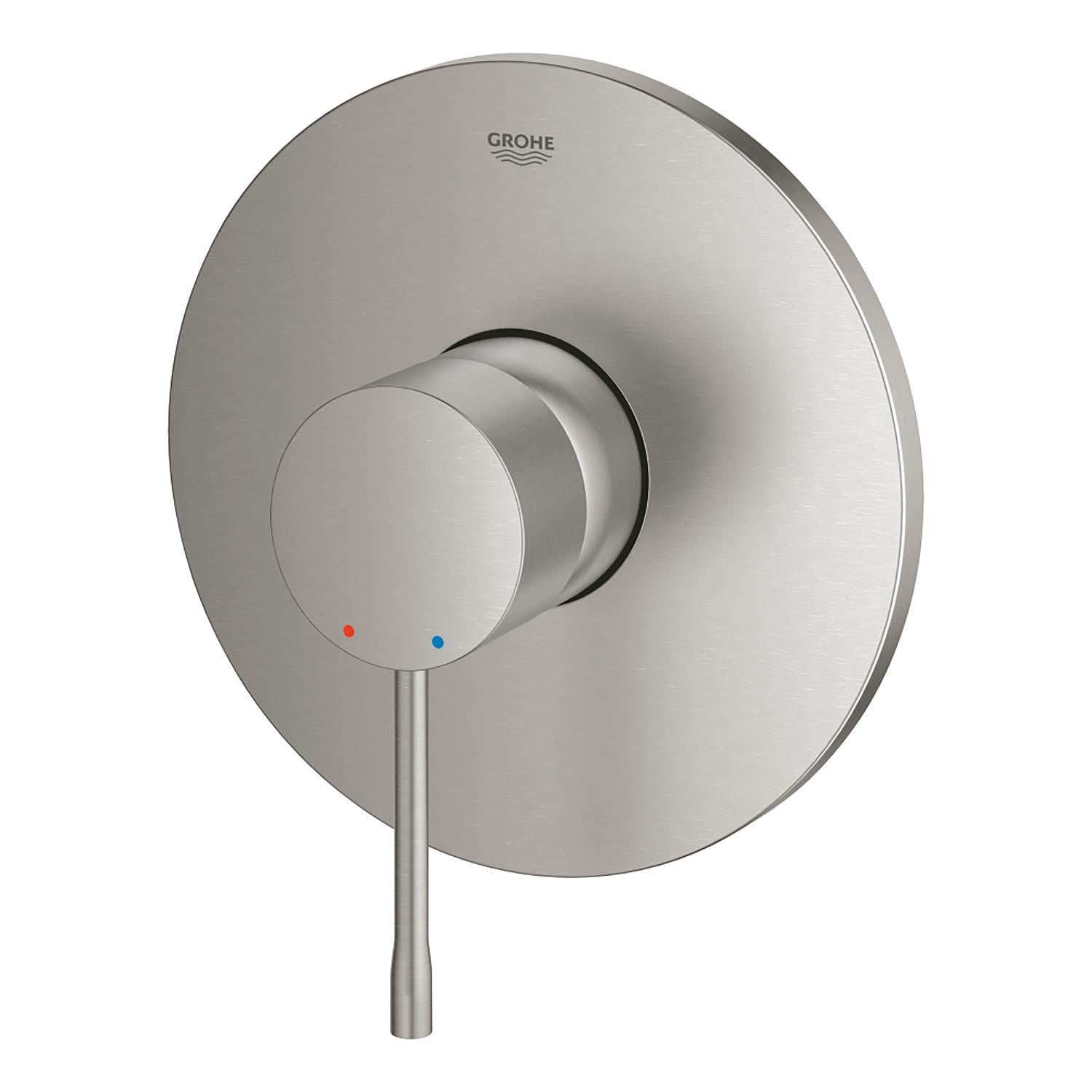 Grohe Essence New Ankastre Duş Bataryası (Sıva Üstü Grubu), Paslanmaz Çelik - 24057DC1 - 24057DC1