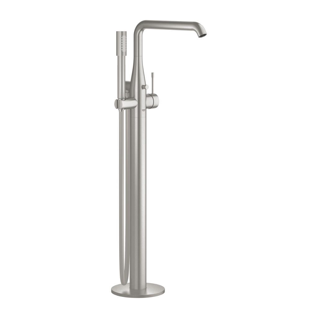 Grohe Essence New Ankastre Yerden Küvet Bataryası (Sıva Üstü Grubu), Paslanmaz Çelik - 23491DC1