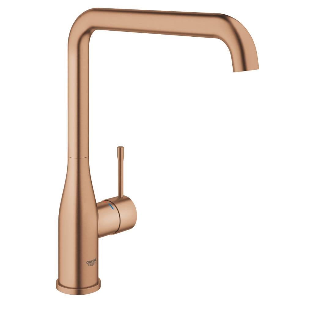 Grohe Essence New Eviye Bataryası, Fırçalı Bakır