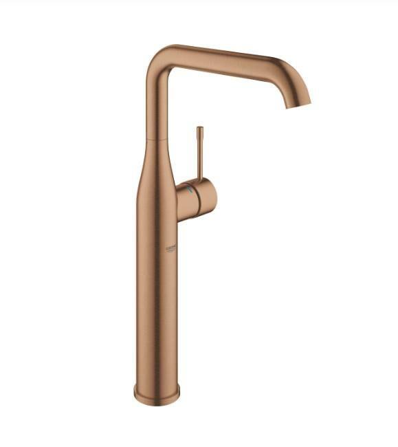 Grohe Essence New Tezgah Üstü Lavabo Bataryası, Fırçalı Bakır - 24170DL1