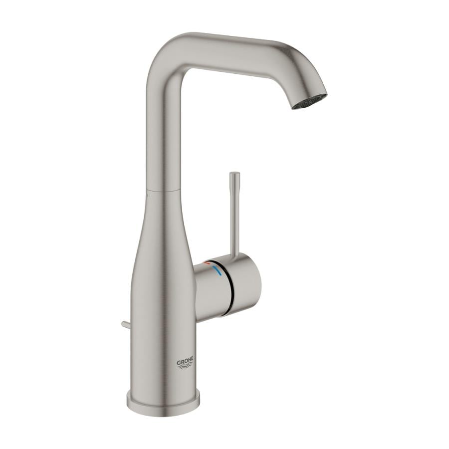 Grohe Essence New Yüksek Lavabo Bataryası, Sifon Kumandalı, Paslanmaz Çelik