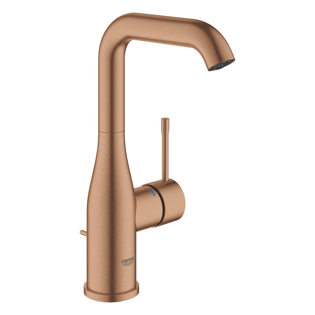 Grohe Essence New Yüksek Lavabo Bataryası, Bakır Fırçalı Yüzey