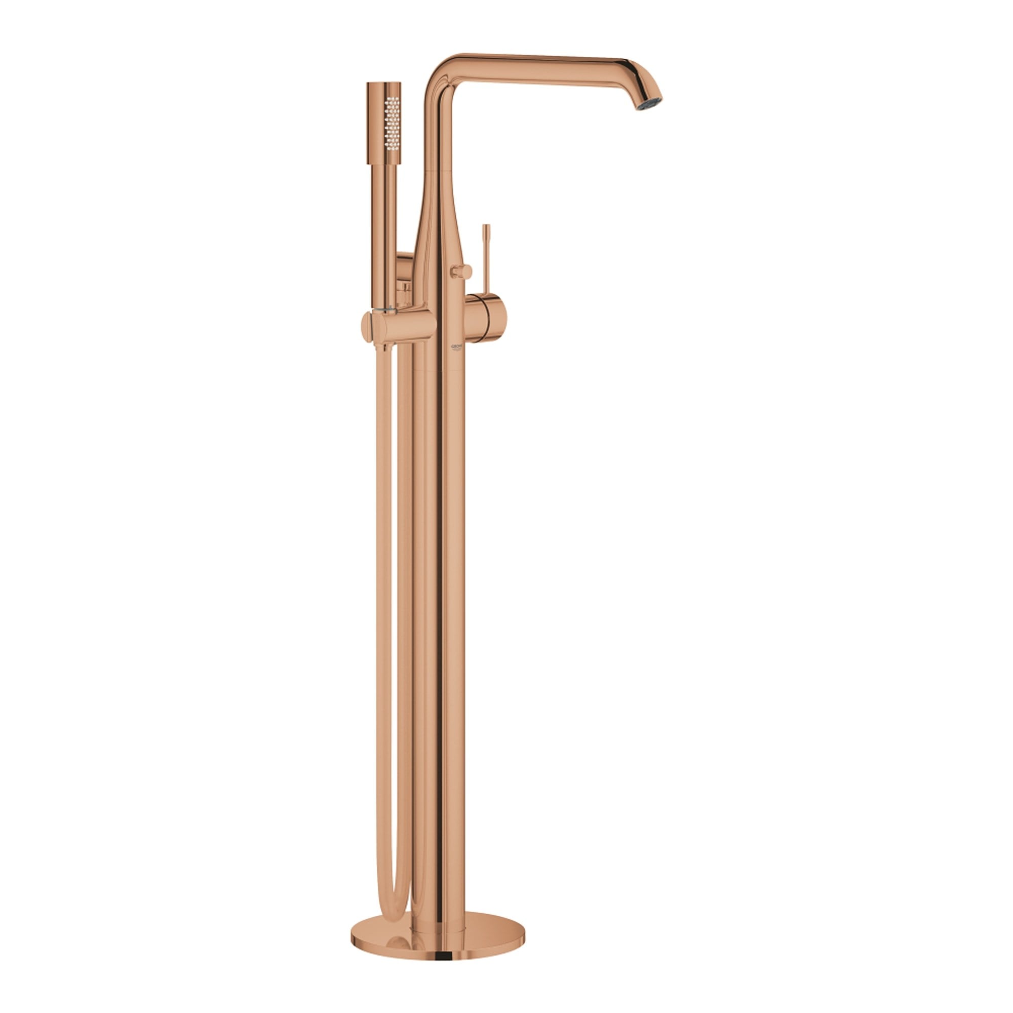 Grohe Essence Yerden Küvet Bataryası Parlak Bakır 25248DA1