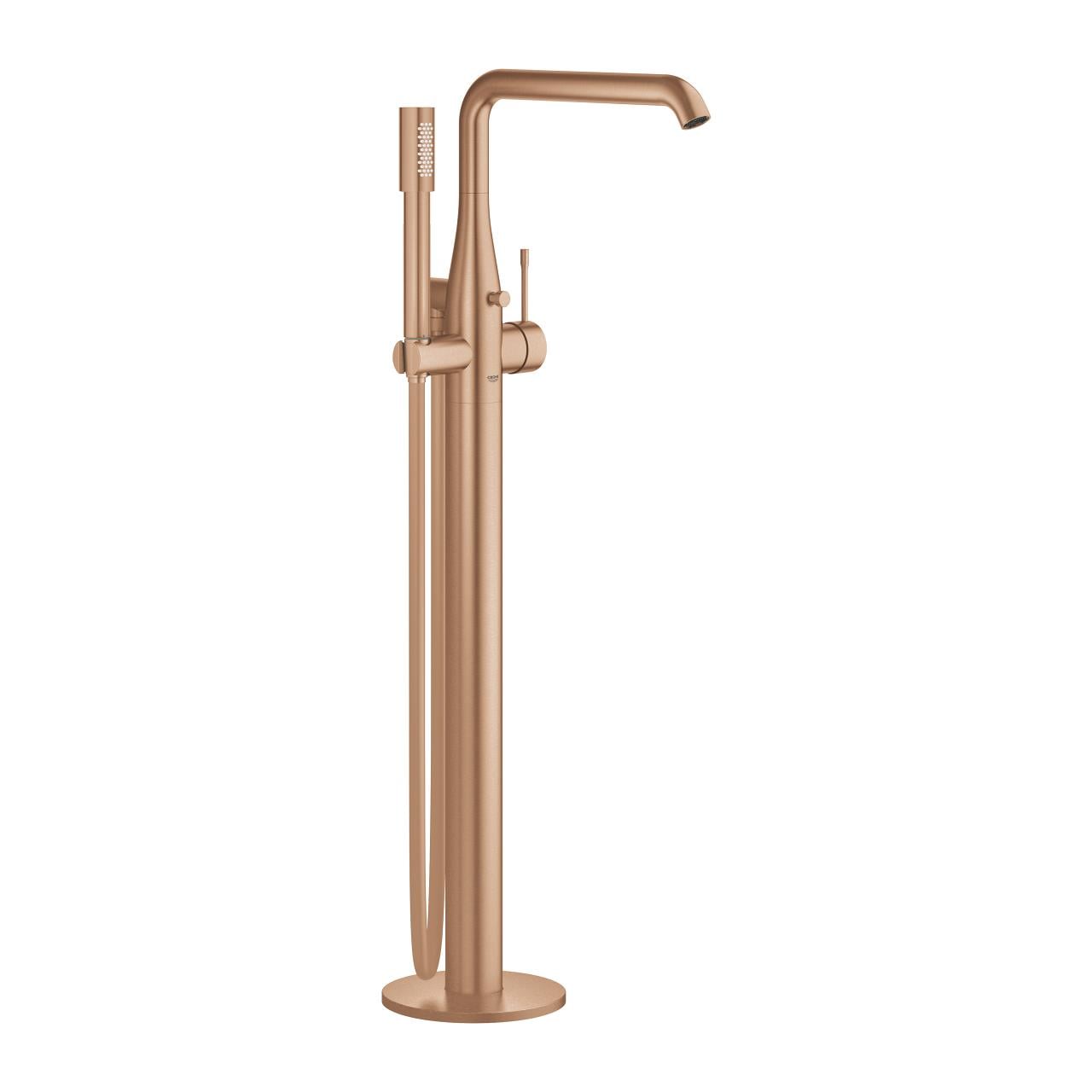 Grohe Essence Yerden Küvet Bataryası (Sıva Üstü Grubu), Fırçalı Bakır 25248DL1