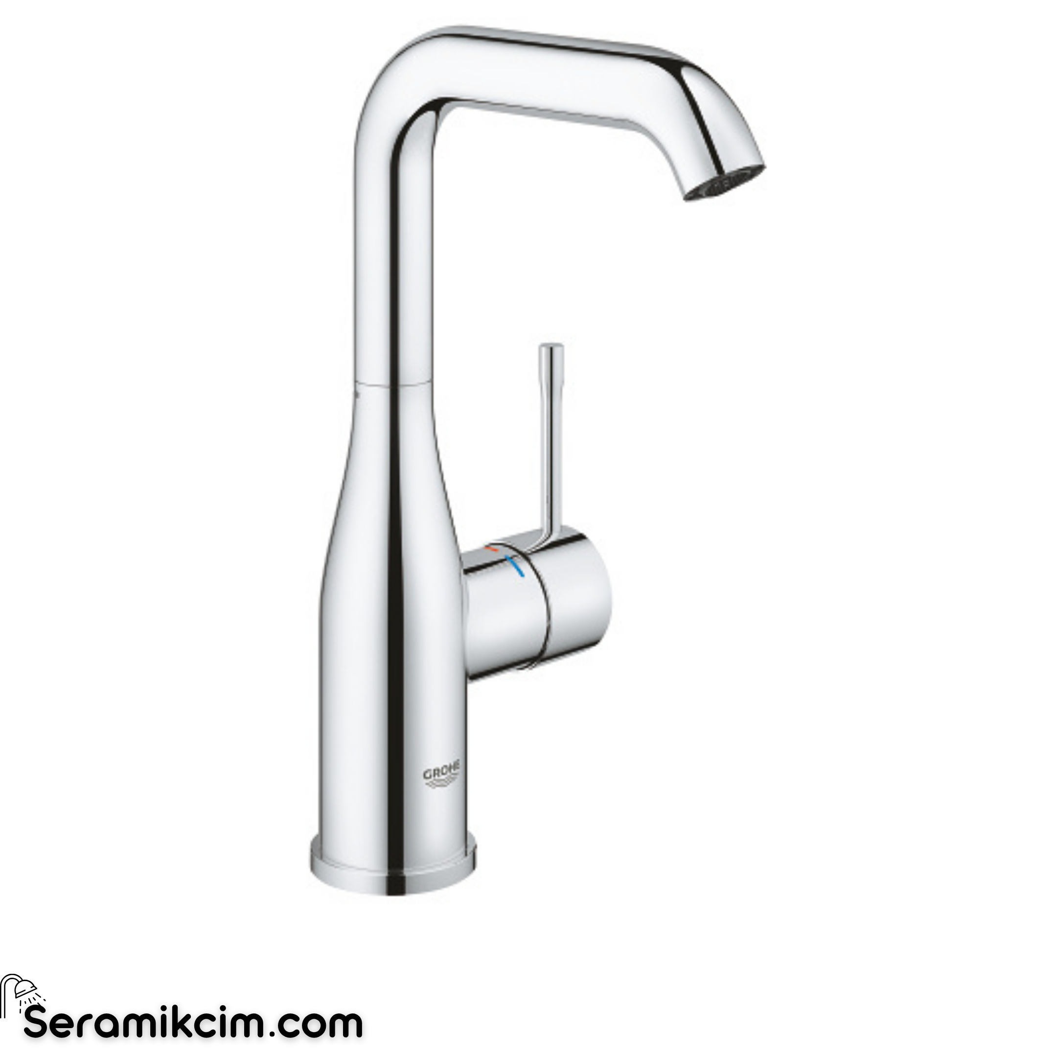 Grohe Essence Yüksek Lavabo Bataryası (L-Boy) Krom 24182001