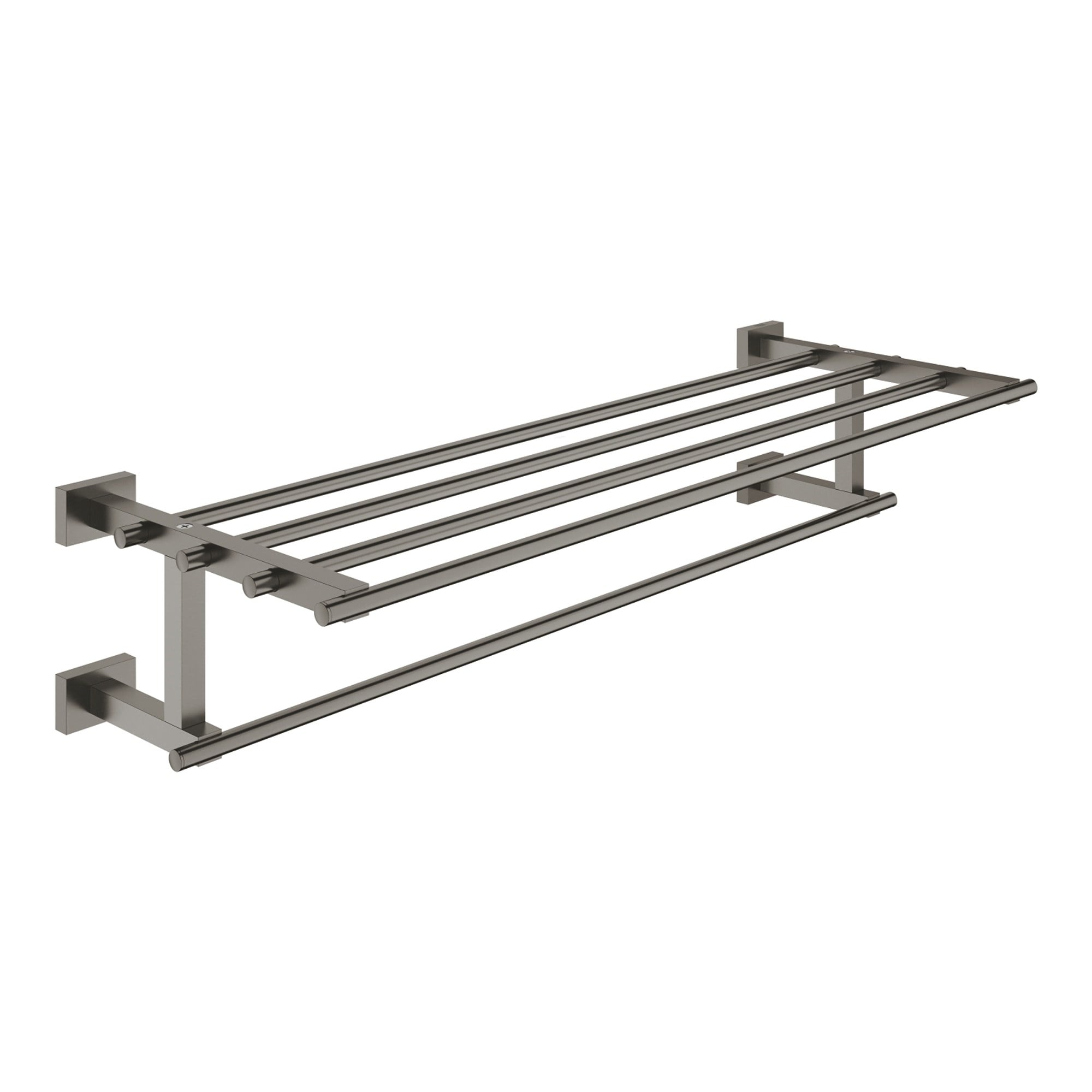 Grohe Essentials Cube Çoklu Havluluk Fırçalı Sert Grafit 40512AL1