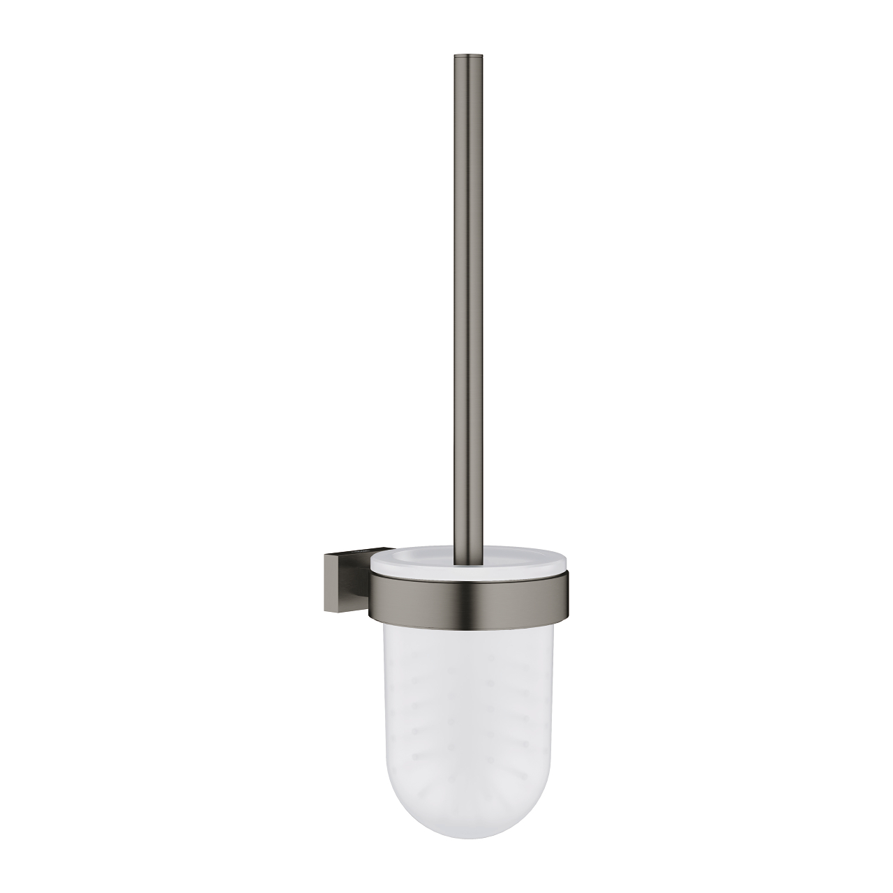 Grohe Essentials Cube Tuvalet Fırçalığı, Fırçalı Sert Grafit 40513AL1