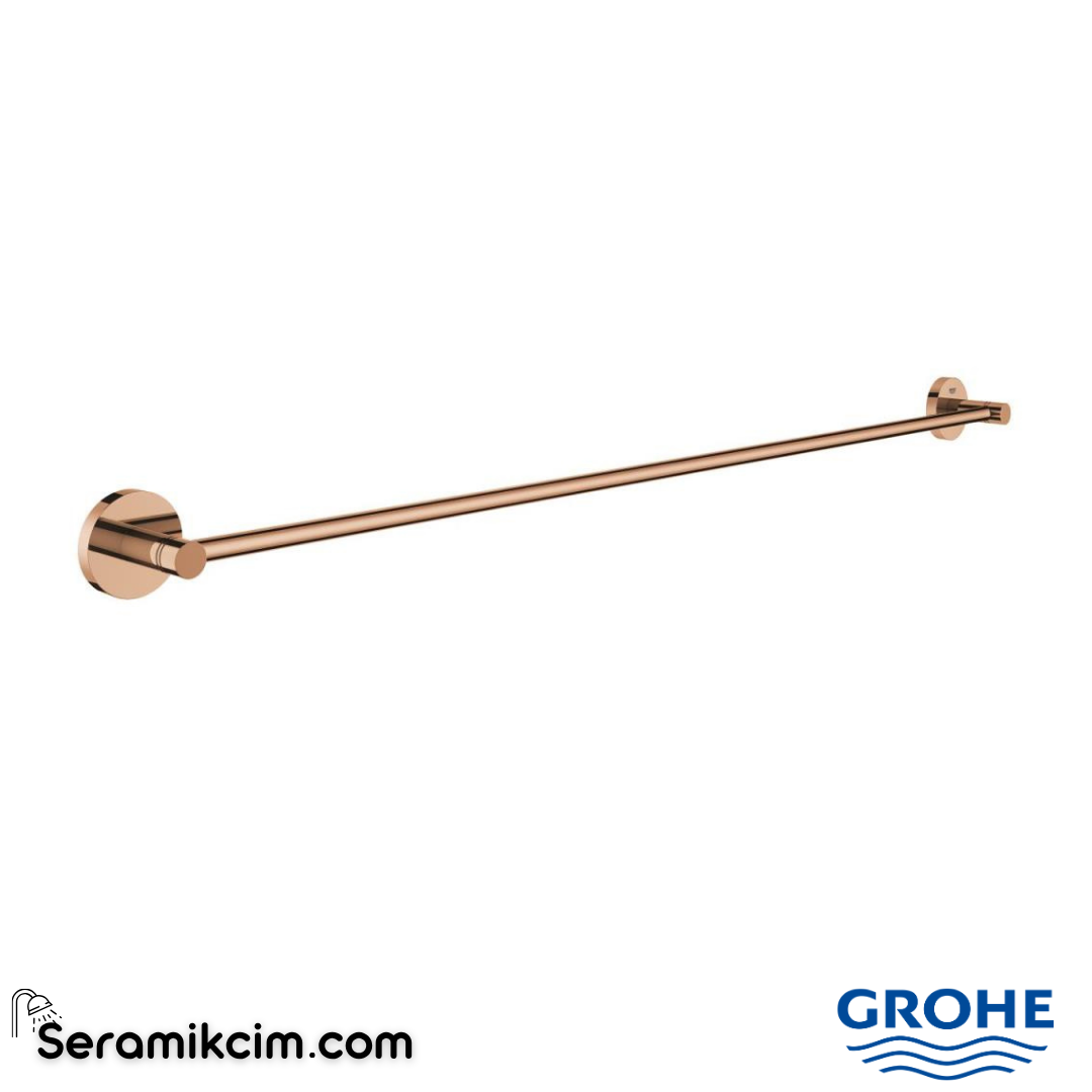 Grohe Essentials Havluluk, 80 cm, Parlak Bakır 40386DA1