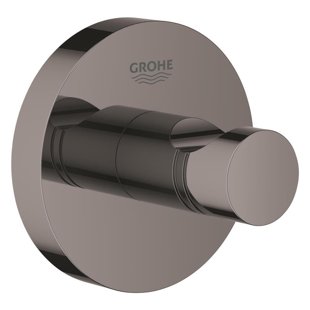 Grohe Essentials Tekli Havlu/Bornoz Askısı, Sert Grafit - 40364A01 - 40364A01