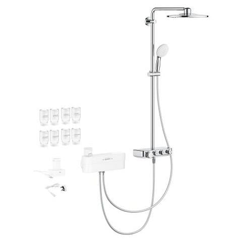 Grohe Euphoria Pure Foam Termostatik Duş Sistemi SmartControl Krom 1058130000