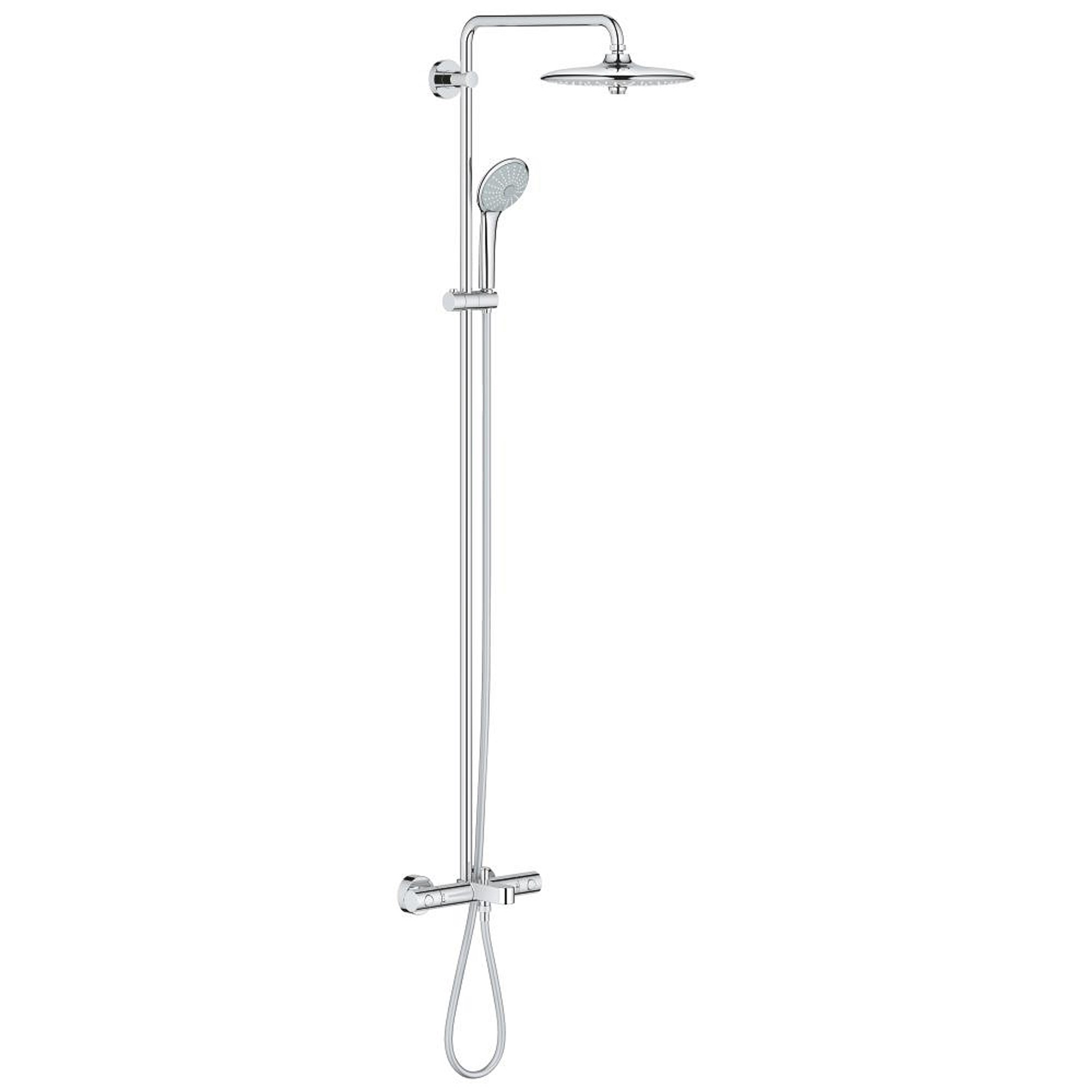 Grohe Euphoria System 260 Duvardan Termostatik Banyo Duş Sistemi Krom 27475001