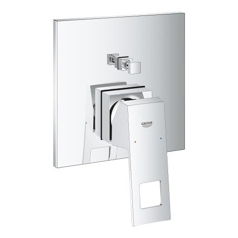 Grohe Eurocube Ankastre Banyo/Duş Bataryası (Sıva Üstü Grubu), 2 Yollu Krom - 24062000