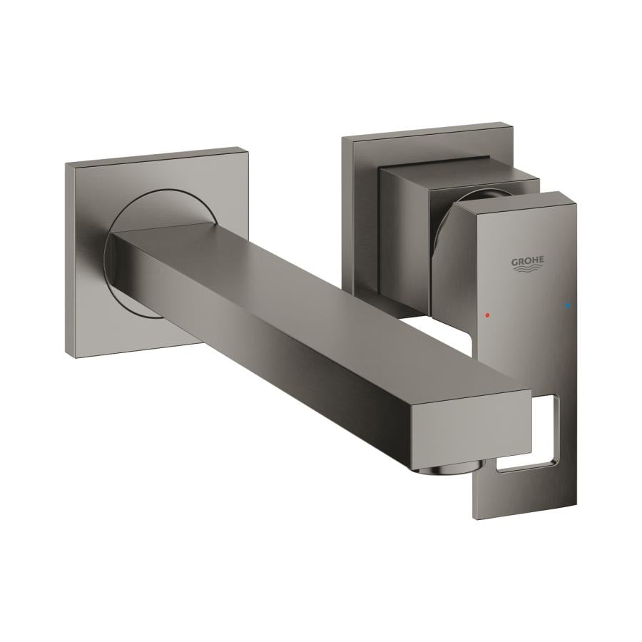 Grohe Eurocube Ankastre Lavabo Bataryası (Sıva Üstü Grubu), Fırçalı Sert Grafit 23447AL0