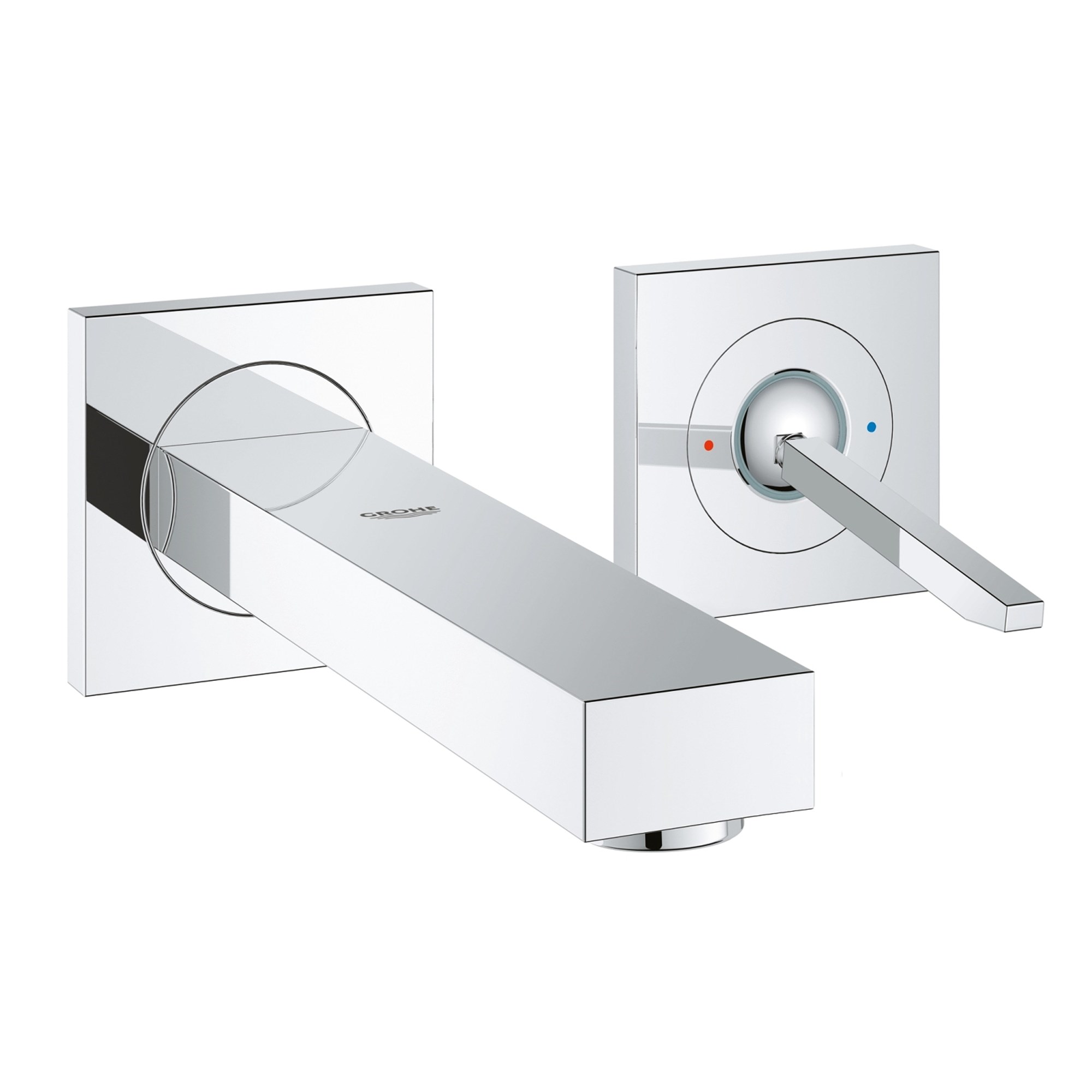 Grohe Eurocube Joy Ankastre 2 Delikli Lavabo Bataryası M Boy (Sıva Üstü Grubu) Krom 19997000