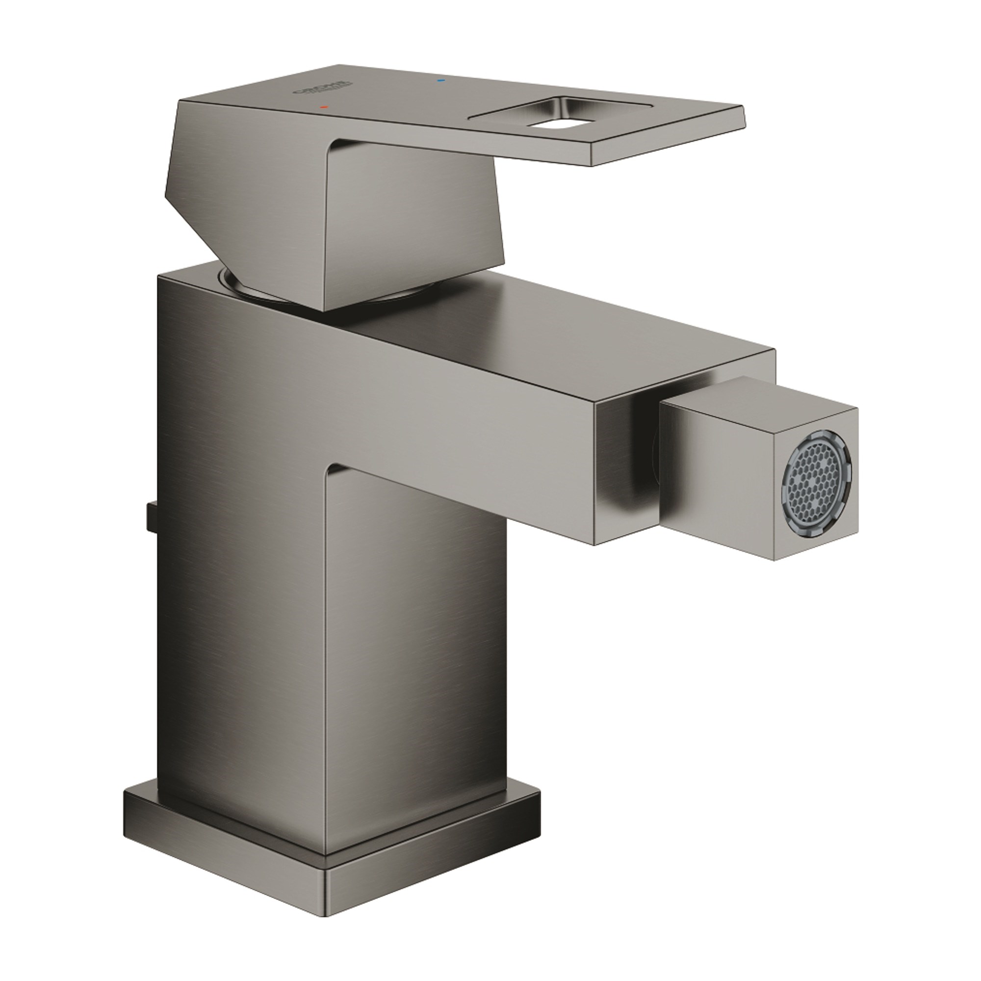 Grohe Eurocube Sifon Kumandalı Bide Bataryası (S Boy) Fırçalı Sert Grafit 23138AL0