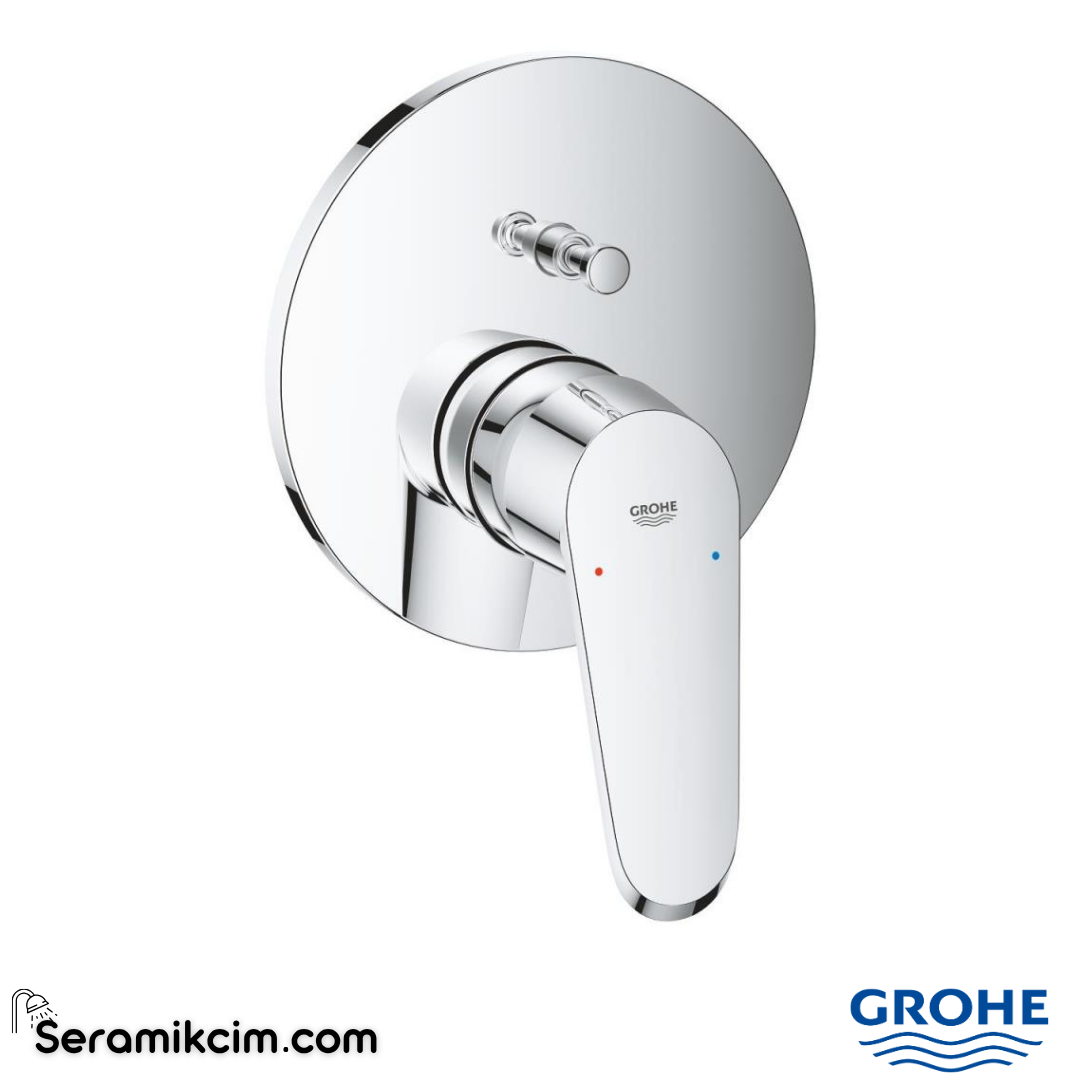 Grohe Eurodisc Cosmopolitan Ankastre Banyo/Duş Bataryası (Sıva Üstü Grubu) Krom 24056002