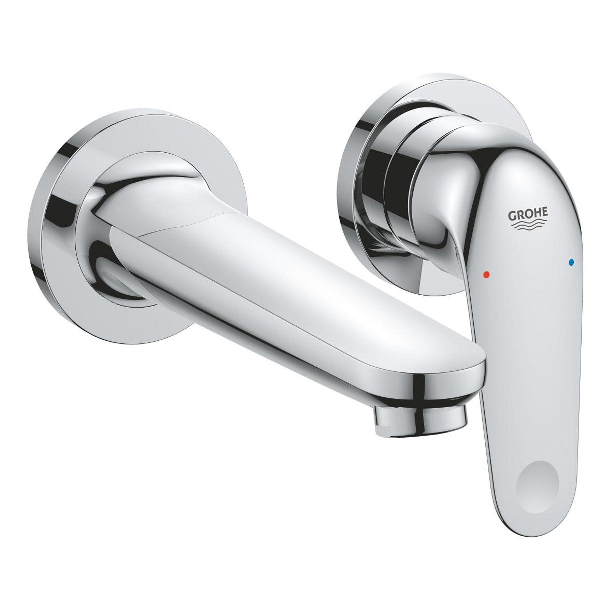 Grohe Euroeco 2 Delikli Ankastre Lavabo Bataryası (Sıva Üstü Grubu) Krom 24274001