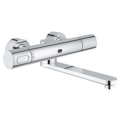 Grohe Eurosmart Cosmopolitan E Duvardan Fotoselli ve Termostatik Lavabo Bataryası - 36332000