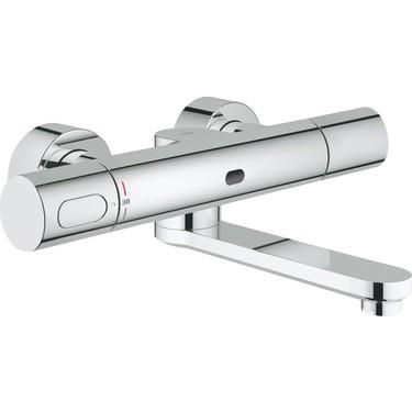 Grohe Eurosmart Cosmopolitan E Duvardan, Fotoselli ve Termostatik Sıcaklık Kontrollü Lavabo Bataryası